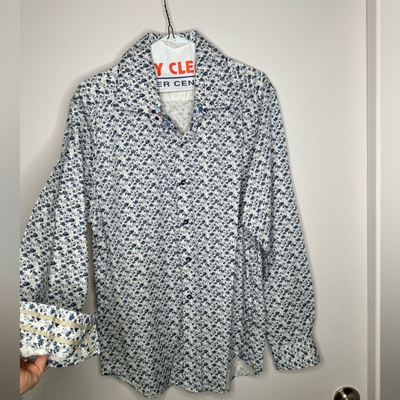 Robert Graham Modern Americana Men’s XL Tailored Fit Long Sleeve Shirt - Picture 1 of 7